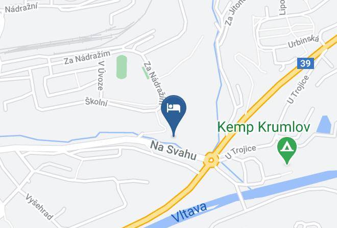 Cesky Krumlov - Krumlovsky Dum V Zahrade Maps