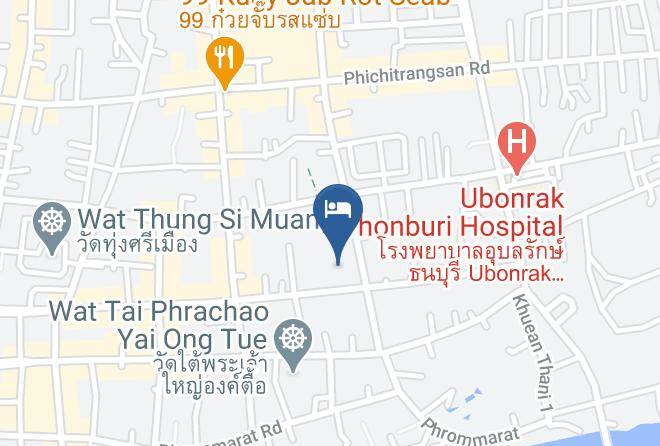 Amphoe Mueang Ubon Ratchathani - Krungtong Hotel Maps