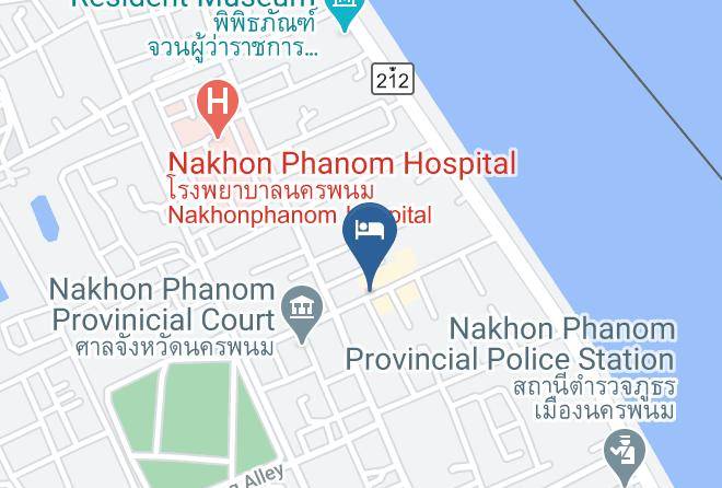 Amphoe Mueang Nakhon Phanom - Krunkrao Hotel Maps