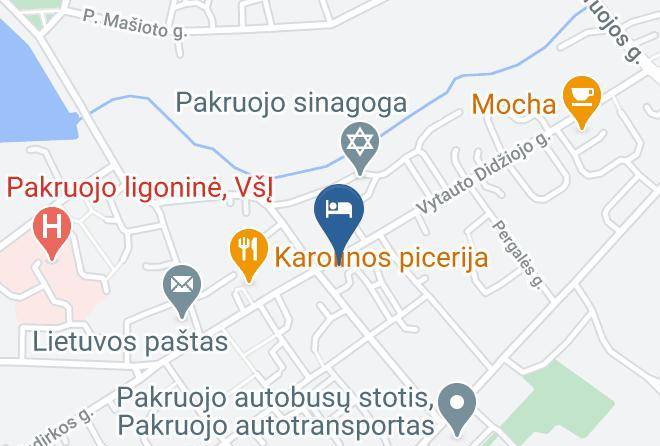 Pakruojis District Municipality - Kruoja Restoranas Maps