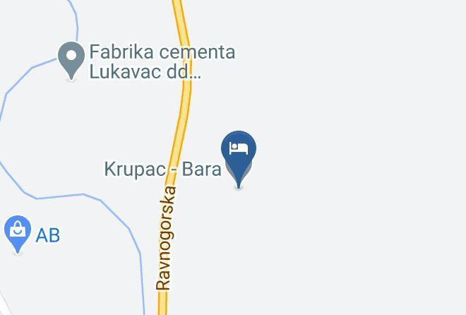 Sarajevo Romanija - Krupac Bara Maps