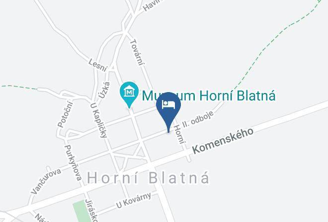 Carlsbad - Krusnohorsky Pension Javor Maps