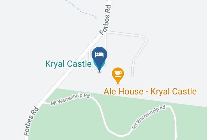 Kryal Castle Map