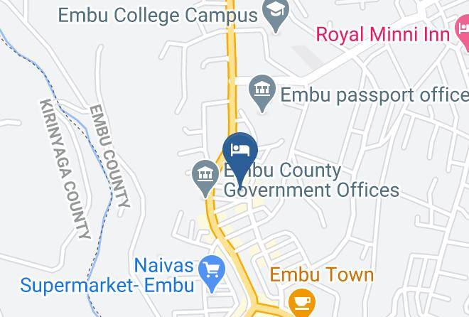 Embu - Kryptonite Hotel Ltd Maps