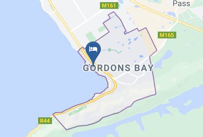 City Of Cape Town - Krystal Beach Hotel Maps