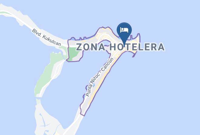Benito Juarez - Krystal Cancun Maps