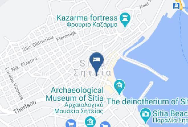 Lasithi - Krystal Hotel Maps