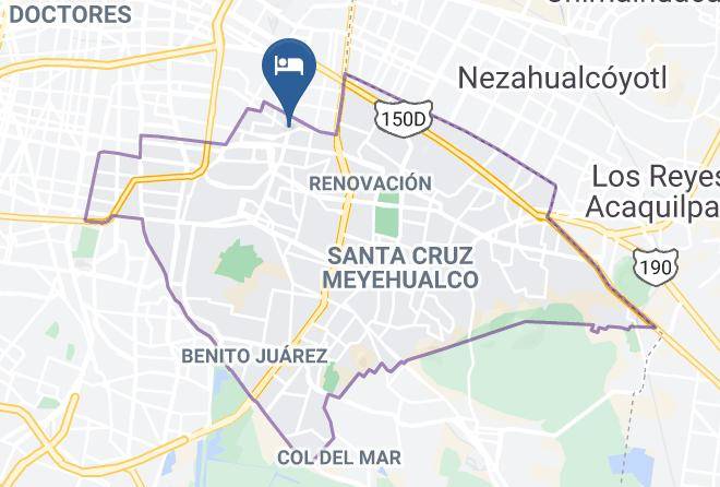 Iztapalapa - Krystal Urban Aeropuerto Ciudad De Mexico Maps