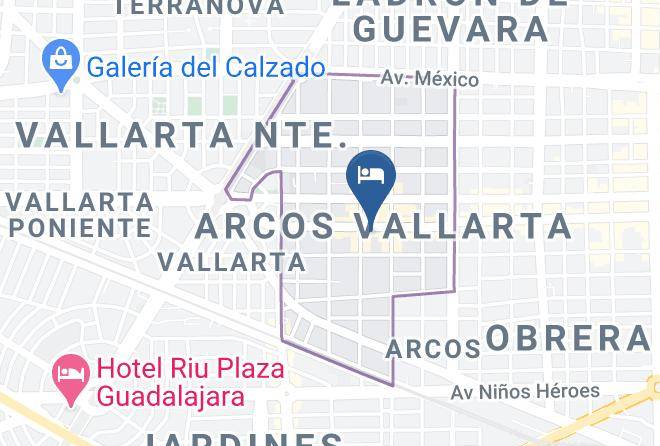 Guadalajara - Krystal Urban Guadalajara Maps