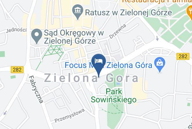 Zielona Gora - Krzywe Okna Maps