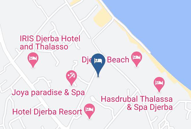 Djerba - Ksar Djerba 4 Etoiles Maps