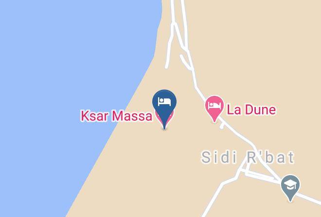Souss Massa Draa - Ksar Massa Maps