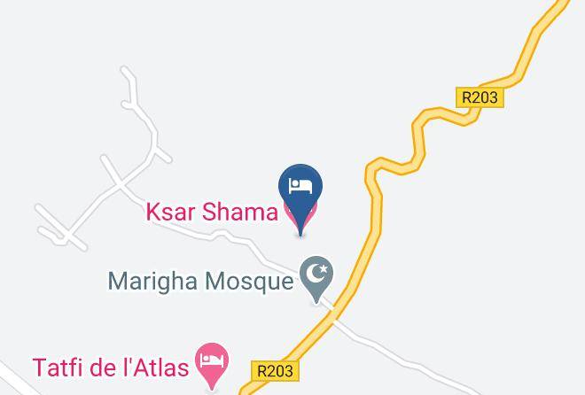 Marrakesh Tensift El Haouz - Ksar Shama Maps
