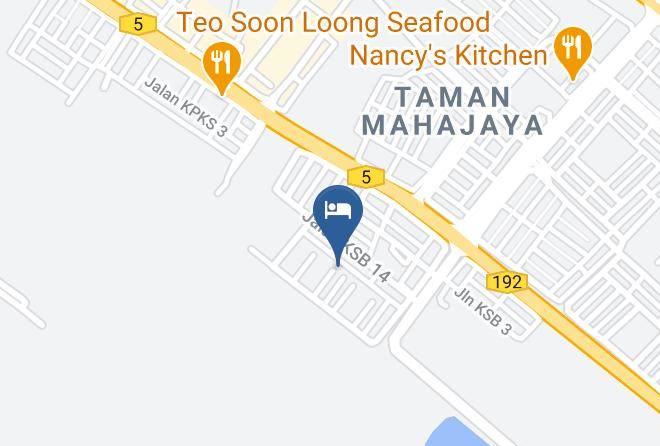 Melaka Tengah - Ksb Homestay Maps