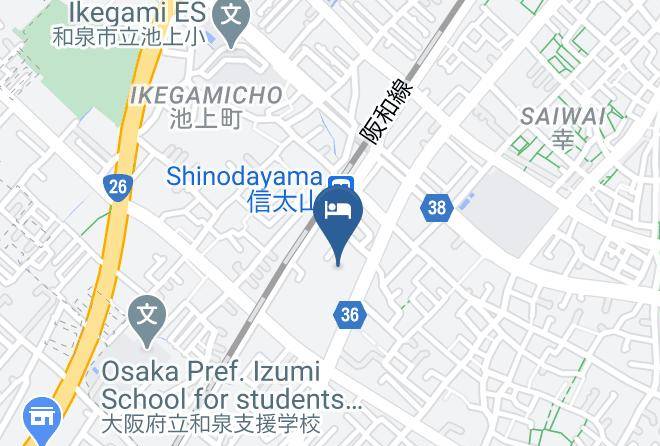 Izumi City - Ksb Yayoinosato Spa Maps