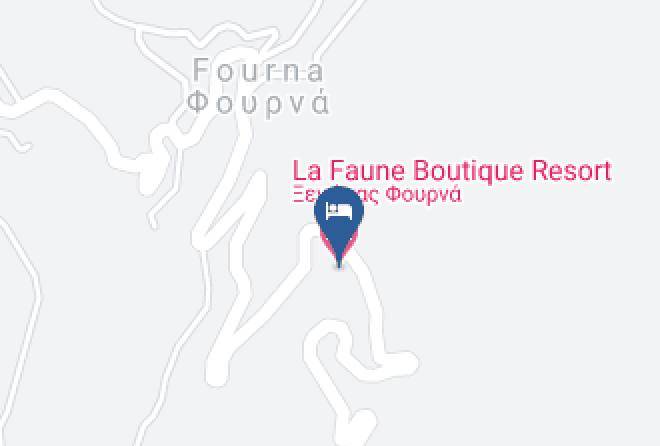 Evritania - La Faune Boutique Resort Maps