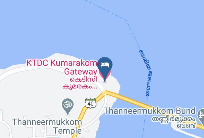 Cherthala - Ktdc Kumarakom Gateway Maps