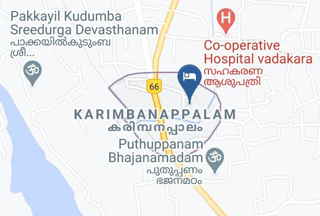 Vadakara - Ktdc Motel Aaram Maps