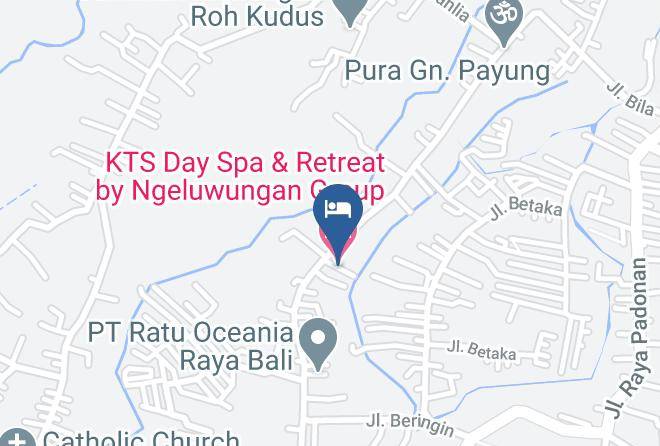 Badung Regency - Kts Day Spa & Retreat By Ngeluwungan Group Maps