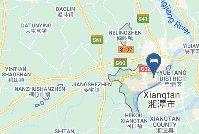 Kuai 7 Chain Hotel Xiangtan Jinhai Map