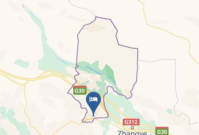 Zhangye - Kuaile Hotel Maps