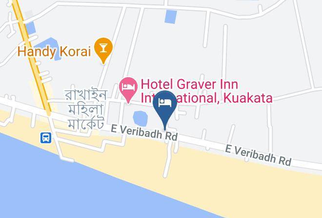 Barisal - Kuakata Grand Hotel & Sea Resorts Maps