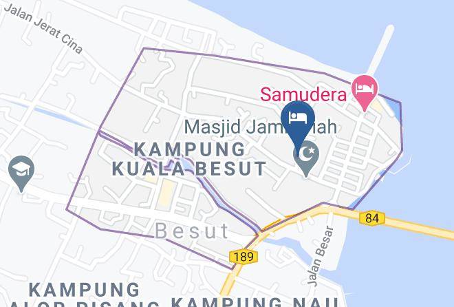 Daerah Besut - Kuala Besut Hotel Maps