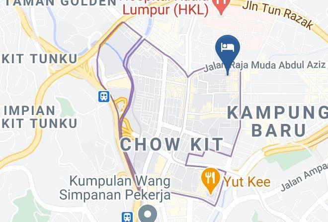Kuala Lumpur - Kuala Lumpur International Hotel Maps