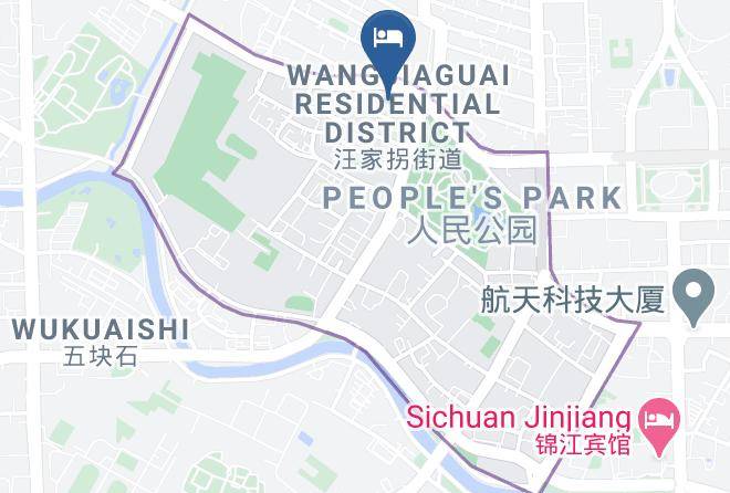 Chengdu - Kuanju Hotel Maps