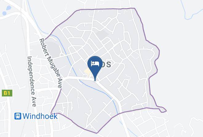 Windhoek - Kubata City Hotel Maps