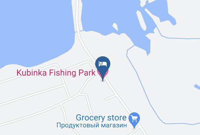 Kubinka Fishing Park Map