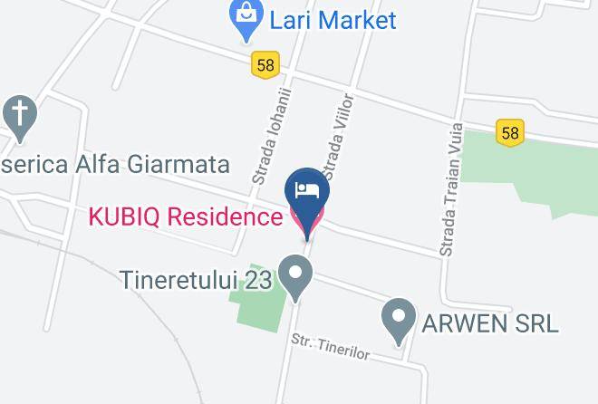 Kubiq Residence Map