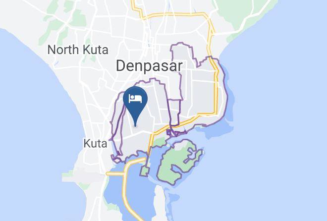 Denpasar - Kubu Kalih Residence Maps