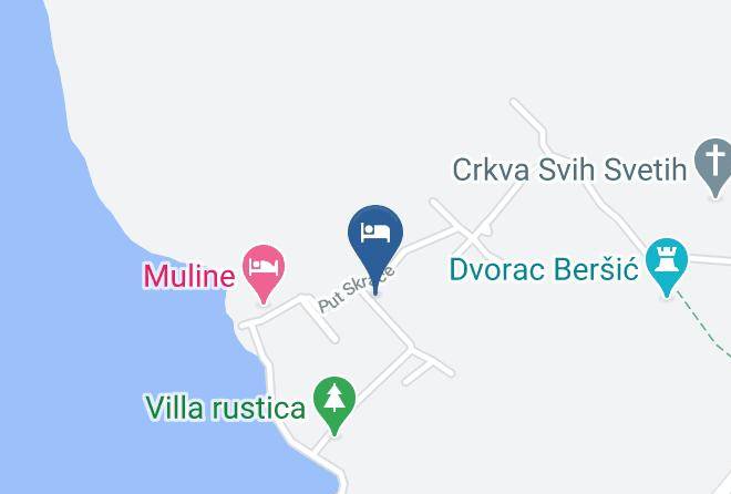 Preko - Kuca Muline Maps
