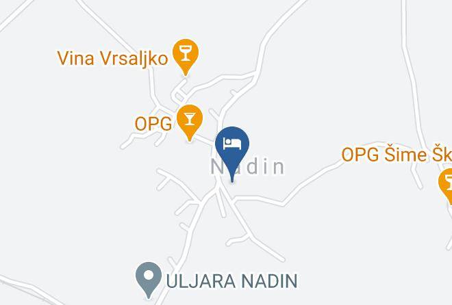 Benkovac - Kuca S Velikim Dvoristem Maps