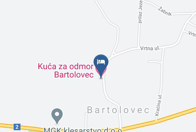 Trnovec Bartolovecki - Kuca Za Odmor Bartolovec Maps