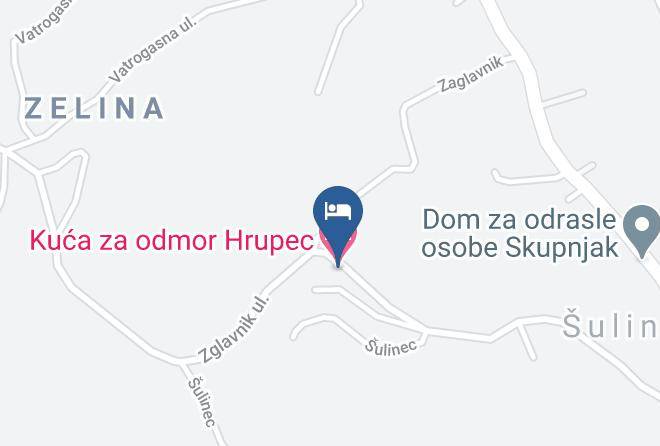 Zelina - Kuca Za Odmor Hrupec Maps
