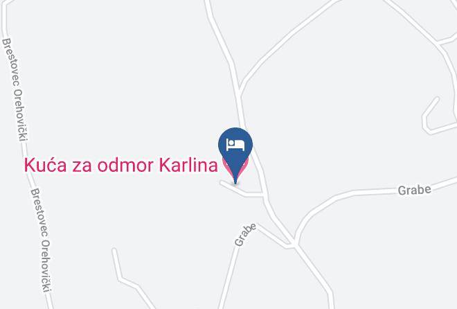 Bedekovcina - Kuca Za Odmor Karlina Maps