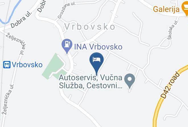 Vrbovsko - Kuca Za Odmor Marija Maps