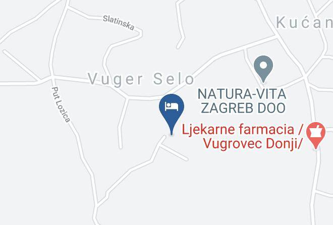 Zagreb - Kuca Za Odmor Orah Maps