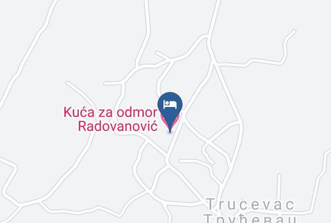 Kuca Za Odmor Radovanovic Map