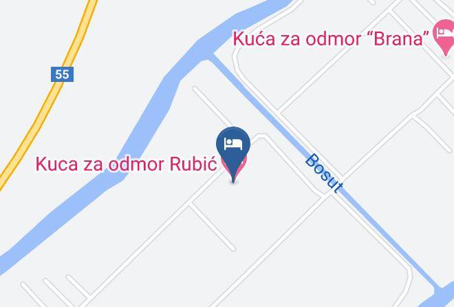 Vinkovci - Kuca Za Odmor Rubic Maps
