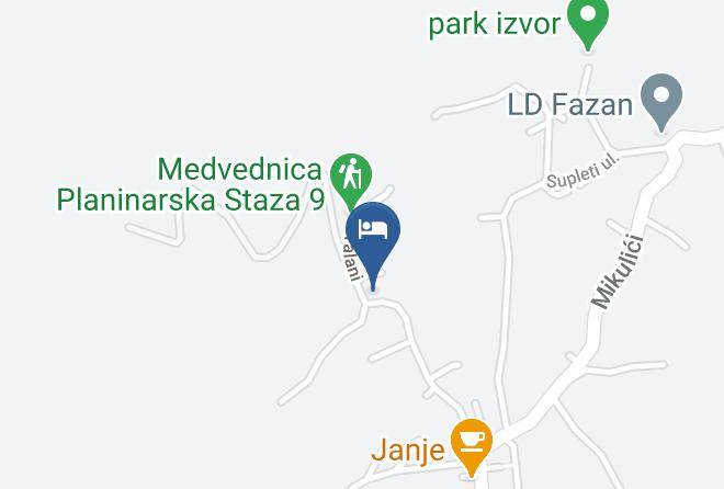 Zagreb - Kuca Za Odmor Talani Maps