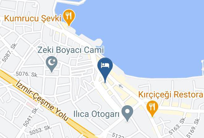 Cesme - Kucuk Ev Pansiyon Maps