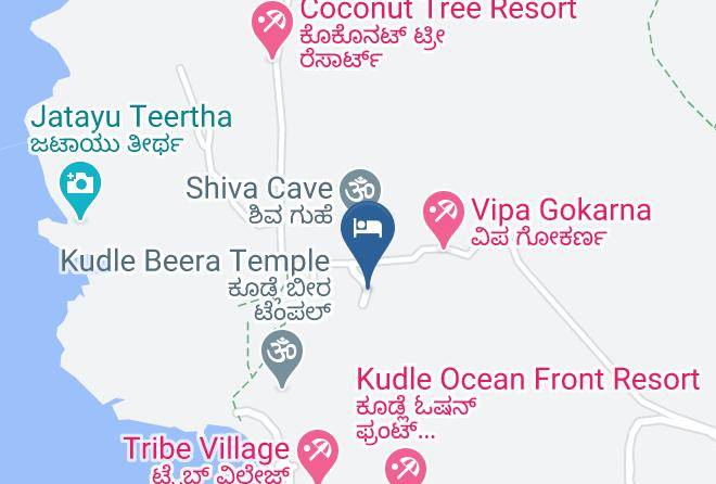Kumta - Kudle Beach View Resort & Spa Maps