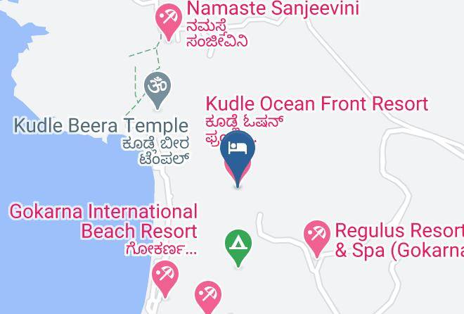 Kumta - Kudle Ocean Front Resort Maps