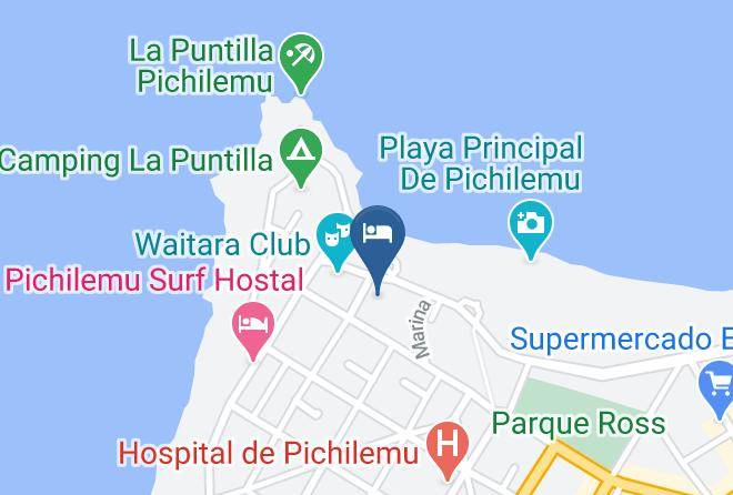 Cardenal Caro Province - Kudun Apart Hotel Maps