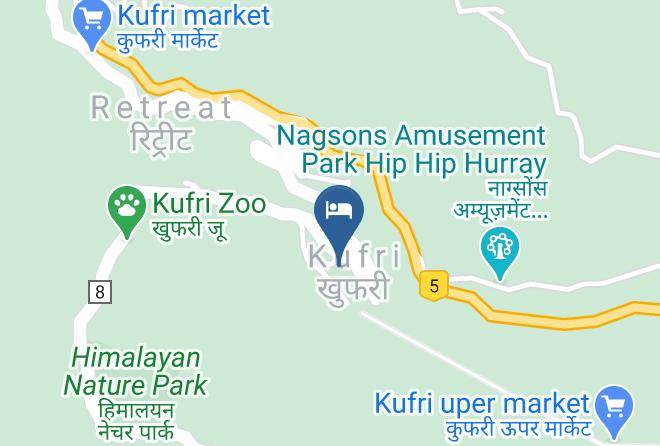 Shimla Ruralt - Kufri Holiday Resort Maps