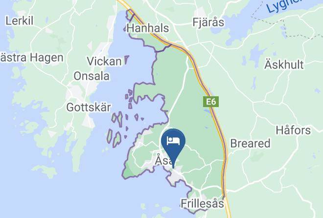 Kungsbacka - Kuggaviksgarden Asa Vandrarhem Stf Maps
