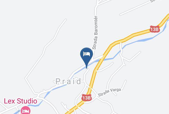Praid - Kukulloparti Vendeghaz Maps